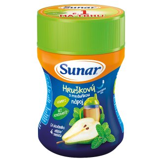 Sunárek Detský rozpustný nápoj medovkový s hruškami v prášku 200 g