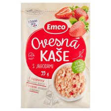 Emco Ovsená kaša s jahodami 55 g