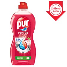 Pur Power Raspberry & Red Currant Čistiaci prostriedok na ručné umývanie riadu 450 ml