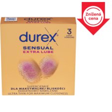 Durex Sensual Extra Lube Condoms 3 pcs