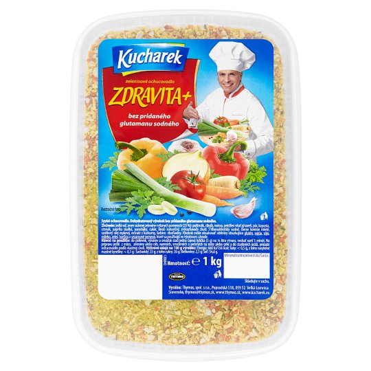 Kucharek Zdravita+ zeleninové ochucovadlo 1 kg
