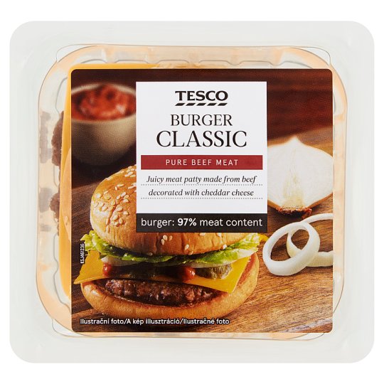 Tesco Burger Classic 127 g