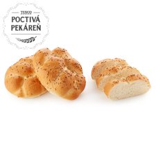 Tesco Bun with Sesame 50 g