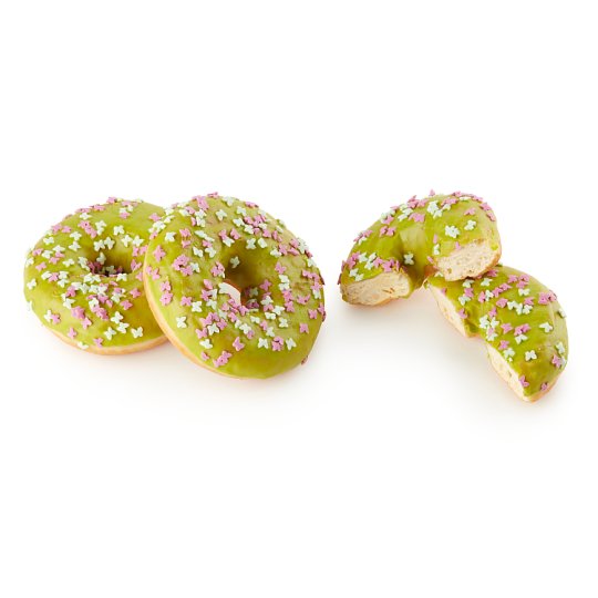 Zelený donut s motýlikmi 58 g