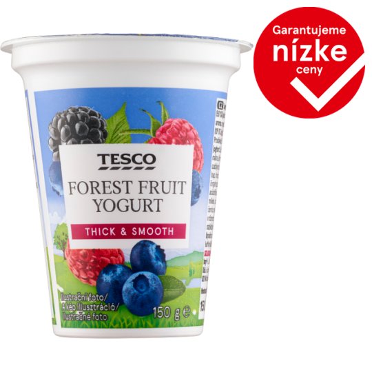 Tesco Jogurt s lesným ovocím 150 g