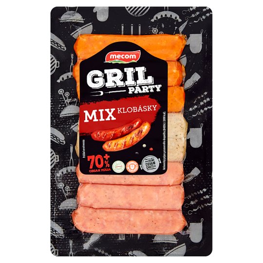 Mecom Gril párty mix klobásky 190 g