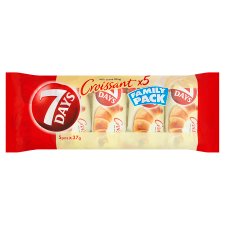 7 Days Croissant s kakaovou náplňou 5 x 37 g