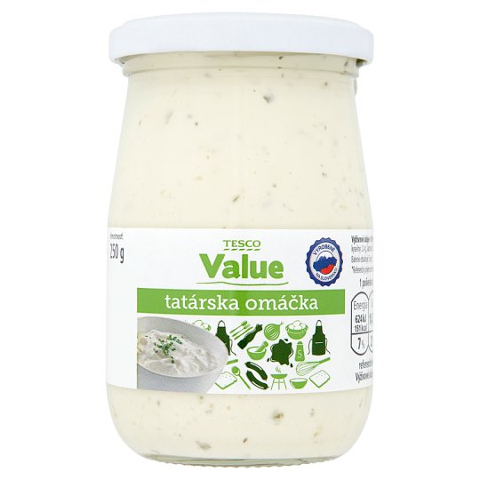 Tesco Value Tatárská omáčka 250 g