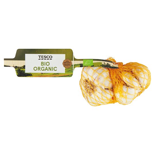 Tesco Organic Garlic 2 pcs
