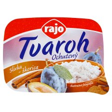 Rajo Tvaroh ochutený slivka - škorica 250 g