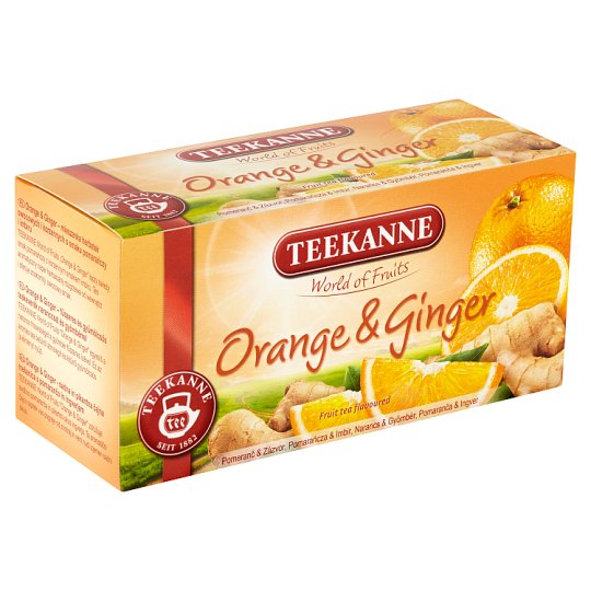 TEEKANNE Orange & Ginger, World of Fruits, 20 vrecúšok, 45 g