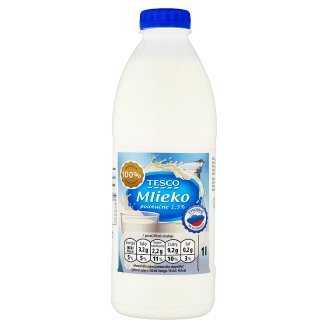 Tesco Mlieko polotučné 1,5 % 1 l