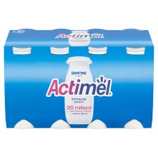 Actimel Yogurt Drink with Vitamins White 8 x 100 g