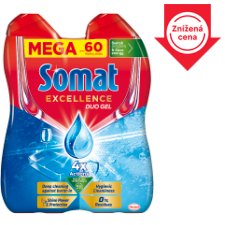 Somat Excellence Duo gél do umývačky riadu 2 x 540 ml