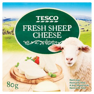 Tesco Prírodný ovčí syr 80 g