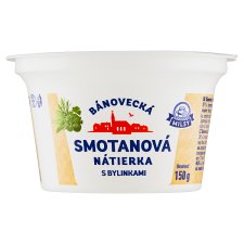 Milsy Bánovecká smotanová nátierka s bylinkami 150 g