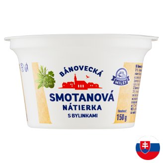 Milsy Bánovecká nátierka s bylinkami 150 g