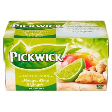 Pickwick Fruit Fusion Mango, Lime & Ginger 20 x 1,75 g