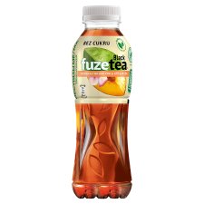 FuzeTea Black Ice Tea Peach & Rose 500 ml