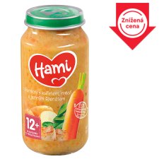 Hami Potatoes with Chicken, Carrot and Soft Spinach 250 g