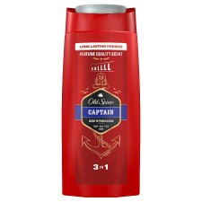 Old Spice Captain Men’s Shower Gel & Shampoo 675ml Multi-Use 3-in-1 Hair-Face-Body Wash