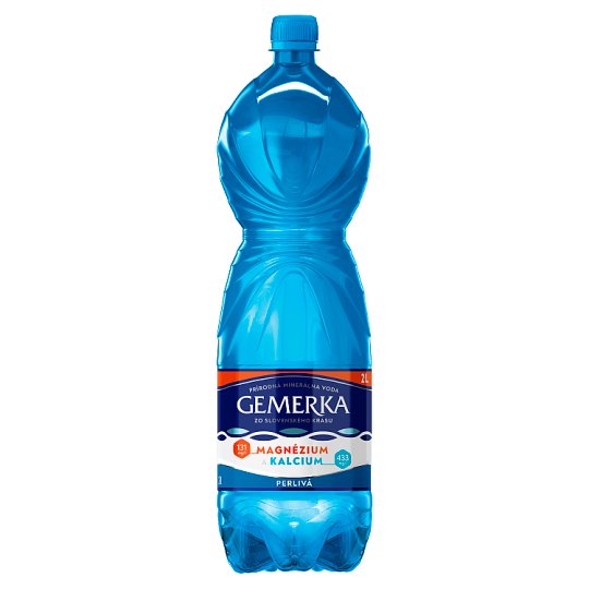 Gemerka Magnesium and Calcium Natural Mineral Water Sparkling 2 L