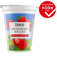 Tesco Jogurt jahodový 150 g