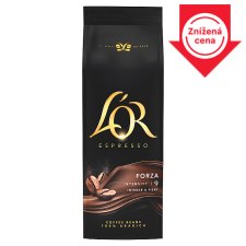 L'OR Espresso Forza Roasted Coffee Beans 500 g