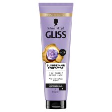 Gliss Blonde Hair Perfector 2-in-1 Purple Repair Mask 150 ml