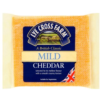 Lye Cross Farm English mild coloured cheddar tvrdý syr 200 g