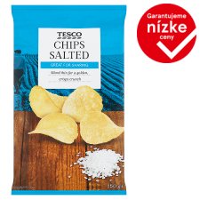 Tesco Chips Salted 150 g