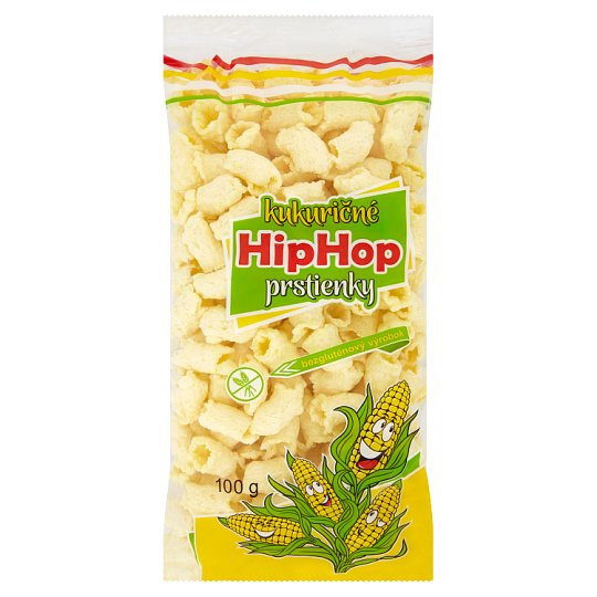 HipHop kukuričné prstienky 100 g