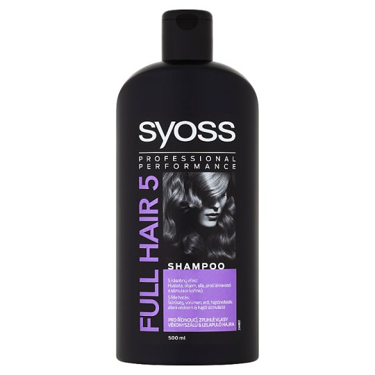 Syoss Shampoo Full Hair 5 for Fine Hair 500 ml Tesco Groceries