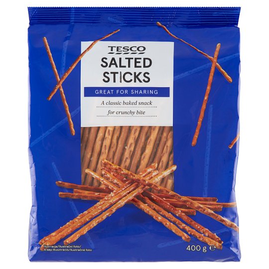 Tesco Salted Sticks 400 g