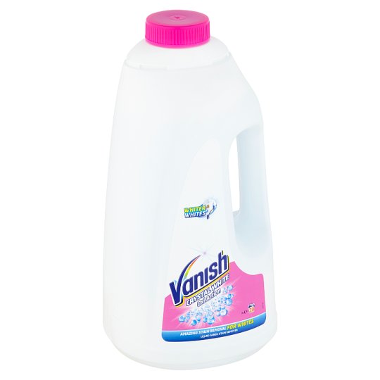 Vanish Oxi Action Crystal White tekutý odstraňovač škvŕn na bielu bielizeň 20 praní 2 l