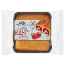 Penam Zo srdca sladké Buns with Strawberry Filling 180 g