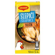 MAGGI Slepačí bujón v kocke 5 l 10 x 10 g