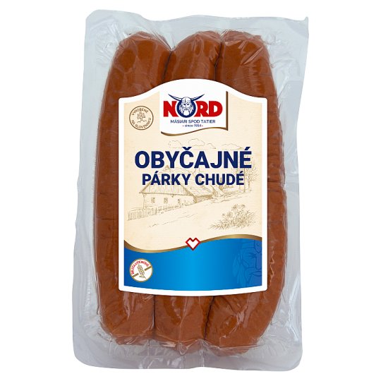 Nord Mäsokombinát Obyčajné párky chudé 400 g