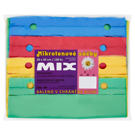 Mix Mikroténové vrecká 100 ks