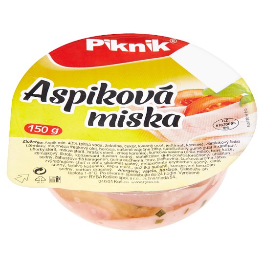 Piknik Aspiková miska 150 g