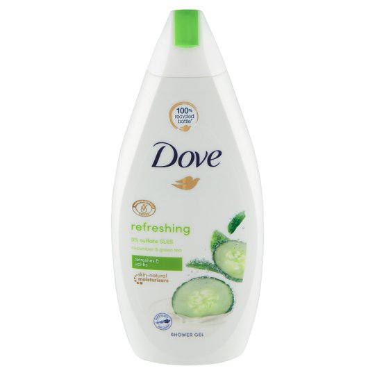 Dove Refreshing Cucumber & Green Tea sprchovací gél 500 ml