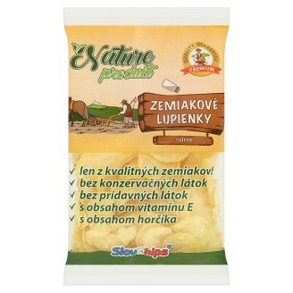 SlovChips Zemiakové lupienky solené 75 g