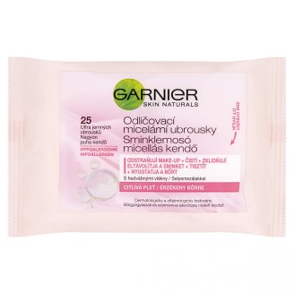 Garnier Skin Naturals Odličovacie micelárne vreckovky 25 ks
