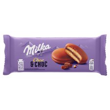 Milka Choc & Choc Fully Dipped Fine Pastry with Cocoa Filling 150 g