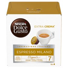 NESCAFÉ Dolce Gusto Espresso Milano - Coffee in Capsules - 16 Capsules in a Package