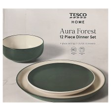 Tesco Home Aura Forest Dinner Set 12 pcs