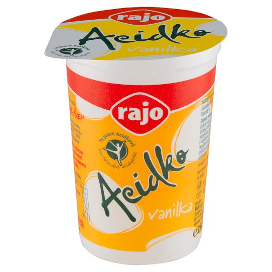 Rajo Acidko Sour Milk Vanilla 250 g