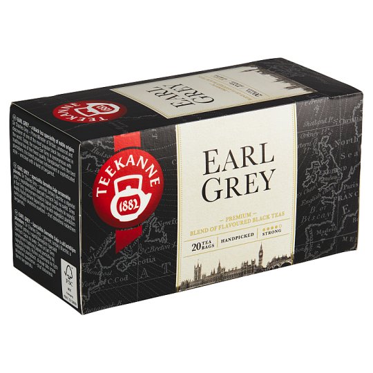 TEEKANNE Earl Grey, Flavoured Black Tea, 20 Tea Bags, 33 g