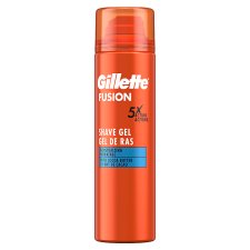 Gillette Fusion Hydratačný Gél Na Holenie Pre Mužov S Kakaovým Maslom, 200ml