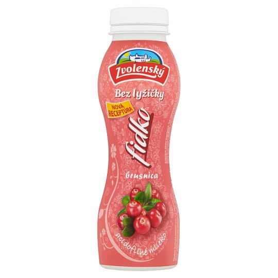Zvolenský Fidko Brusnica acidofilné mlieko 300 g